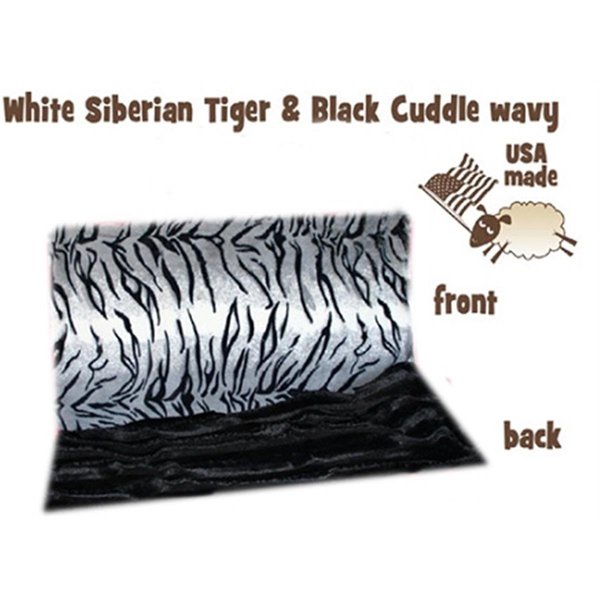 Pet Pal White Siberian Tiger Carrier Blanket PE867561